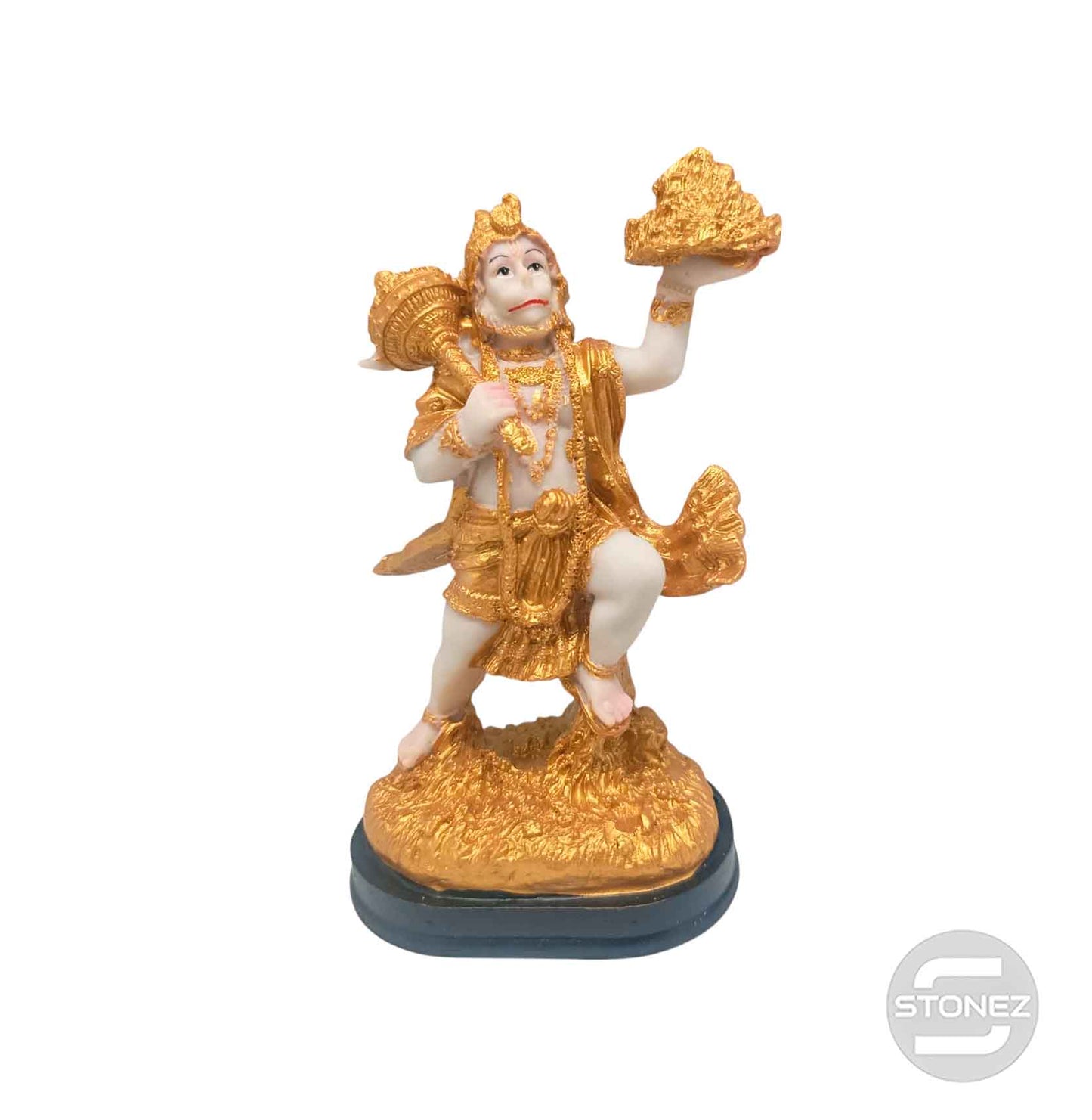 600103757 Figura Hanuman En Resina 16 Cms Aprox