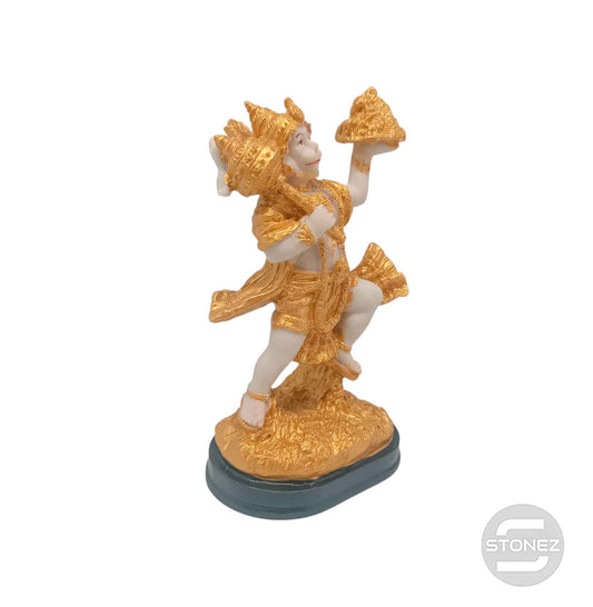 600103757 Figura Hanuman En Resina 16 Cms Aprox
