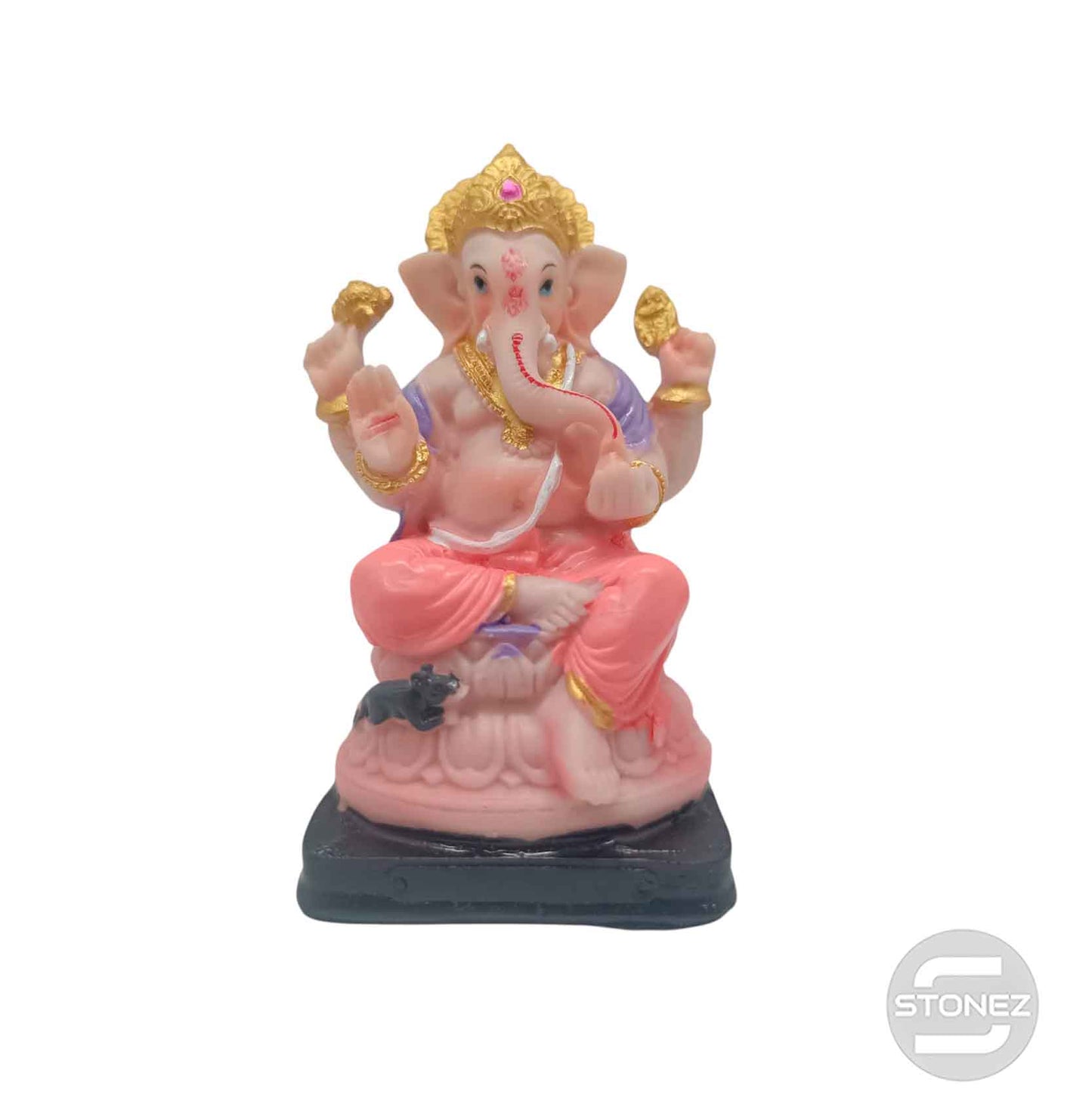 600103760 Figura En Resina Ganesha 12 Cms Aprox