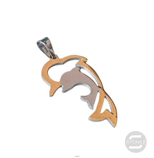 60013325-05 Colgante Acero Delfin 40 mm