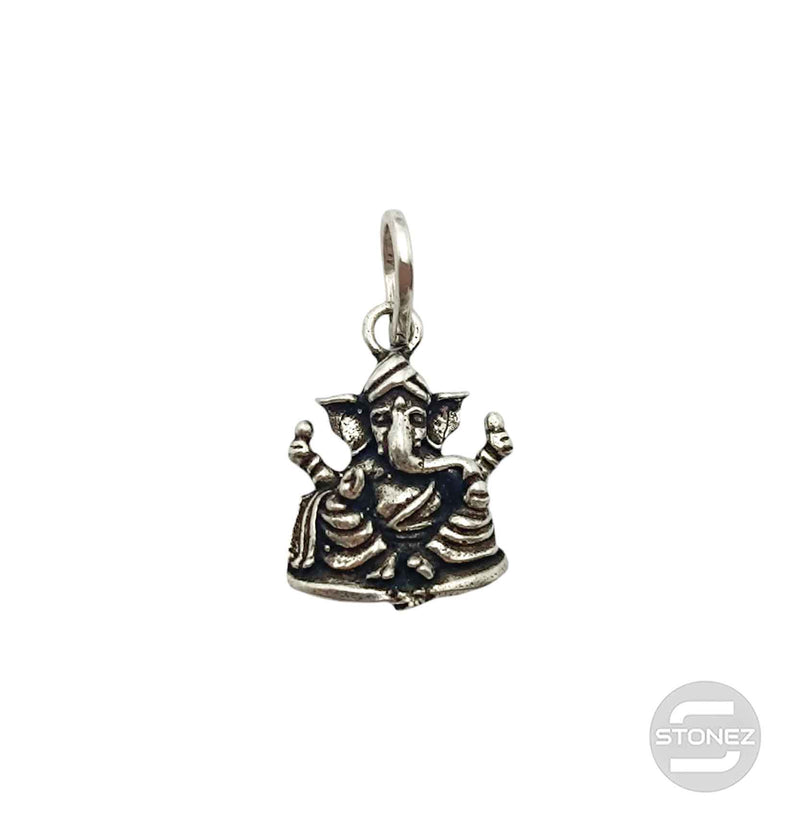 Cargue la imagen en el visor de la galería, 600201576 Colgante De Plata 925 Ganesha 25x13 mm Aporx
