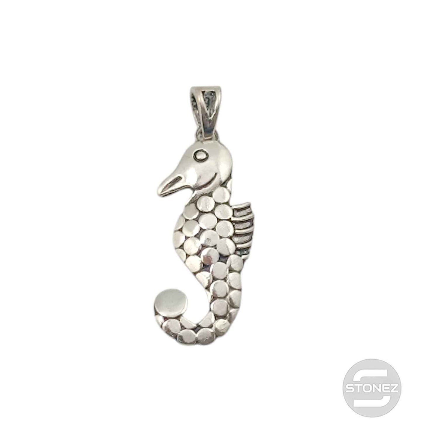 600201628 Colgante De Plata 925 Caballito De Mar 29 mm