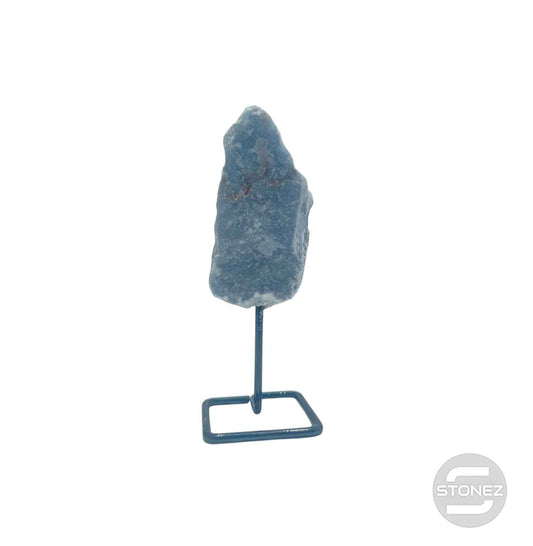 600203547 Piedra Natural Angelita En Bruto Con Base De Metal Altura 10 Cms Aprox (La Pieza Puedes Ser Ligeramente Diferente A La Foto)