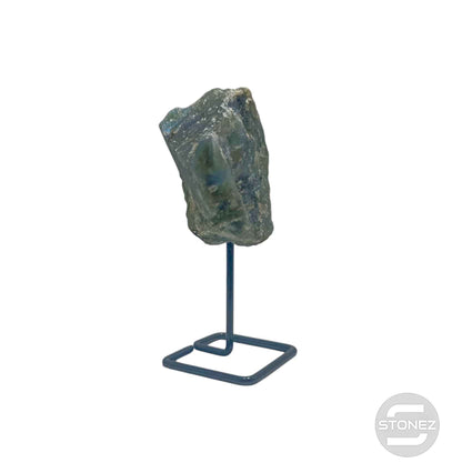600203547 Piedra Natural Labradorita En Bruto Con Base De Metal Altura 10 Cms Aprox (La Pieza Puedes Ser Ligeramente Diferente A La Foto) - stonez