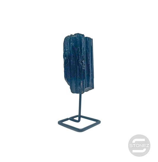 600203547 Piedra Natural Turmalina En Bruto Con Base De Metal Altura 10 Cms Aprox (La Pieza Puedes Ser Ligeramente Diferente A La Foto)