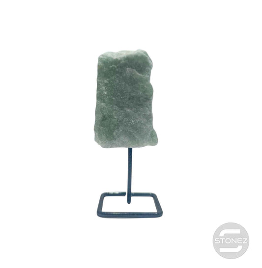 600203547 Piedra Natural Jade En Bruto Con Base De Metal Altura 10 Cms Aprox (La Pieza Puedes Ser Ligeramente Diferente A La Foto)
