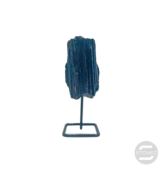 600203547 Piedra Natural Turmalina En Bruto Con Base De Metal Altura 10 Cms Aprox (La Pieza Puedes Ser Ligeramente Diferente A La Foto)