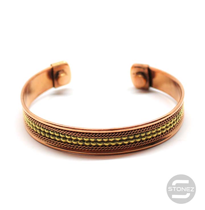 Load image into Gallery viewer, 600301483-04 Pulsera Cobre Con Imán.
