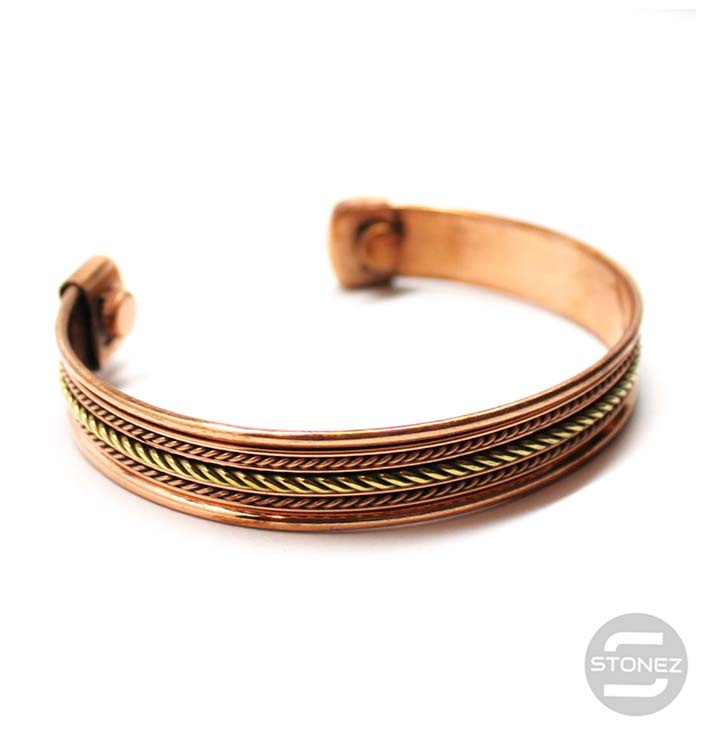 Carregue a imagem no visualizador da galeria, 600301483-05 Pulsera Cobre Con Imán.
