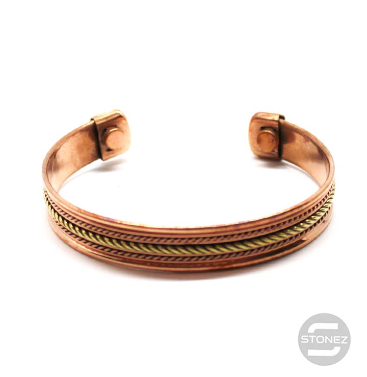 Carregue a imagem no visualizador da galeria, 600301483-05 Pulsera Cobre Con Imán.
