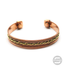 600301483-06 Pulsera Cobre Con Imán.