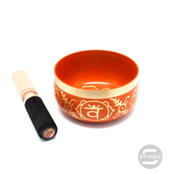 Cargue la imagen en el visor de la galería, 600301494-06 Cuneco Tibetano Chakra Simbolo Svadhisthana 13 cms Y 600 Gramos Aprox En Color Naranja ( Sing 47)
