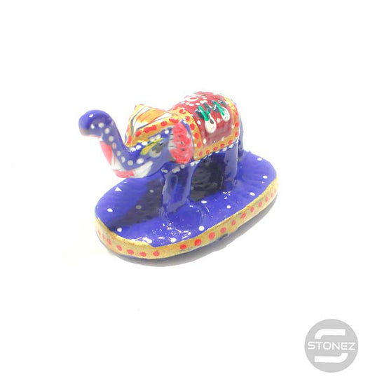 600301545-01 Porta Incienso De Metal Elefante 4,5 Cms Aprox ( El Color Puede Variar )