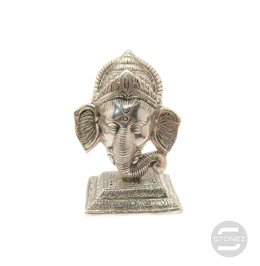 600301659-01 Porta Incienso De Metal 14 Cms Ganesha