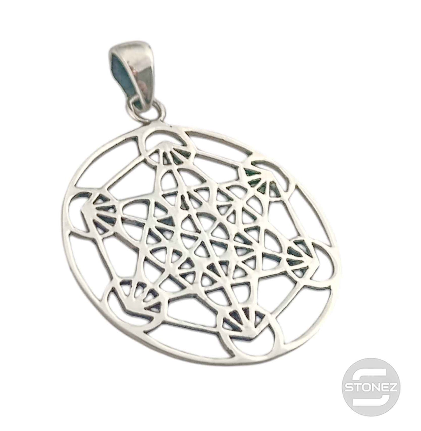 500301720 Colgante De Plata 925 Metratron 28 mm