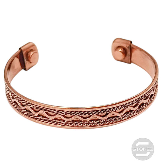 600303008-01 Pulsera Cobre Con Imán