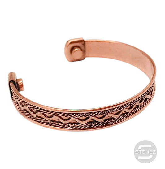 600303008-01 Pulsera Cobre Con Imán