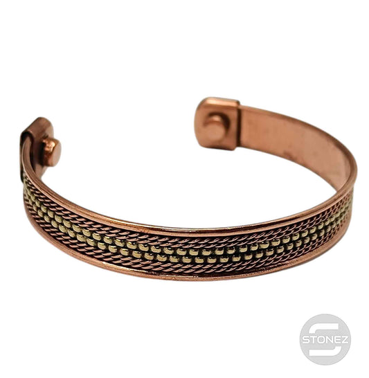 600303008-02 Pulsera Cobre Con Imán