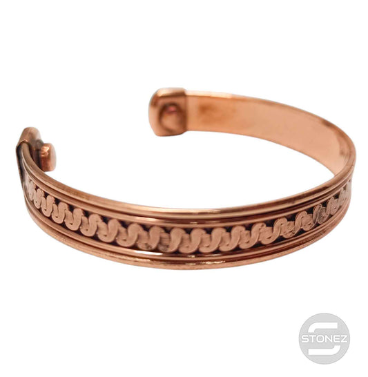 600303008-03 Pulsera Cobre Con Imán
