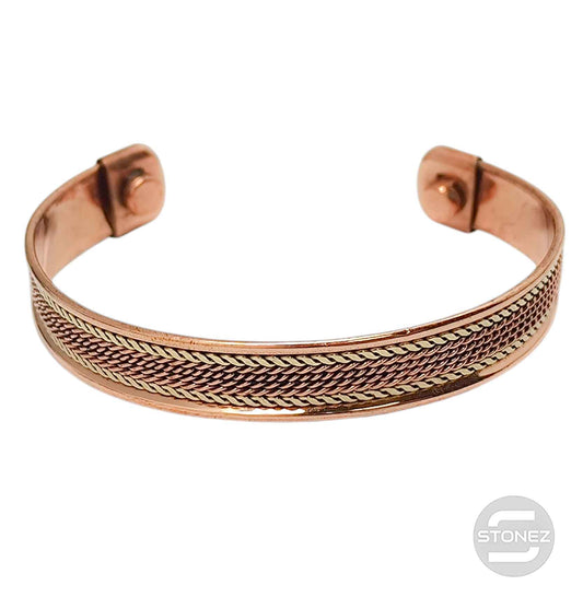 600303008-04 Pulsera Cobre Con Imán