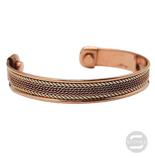 600303008-04 Pulsera Cobre Con Imán