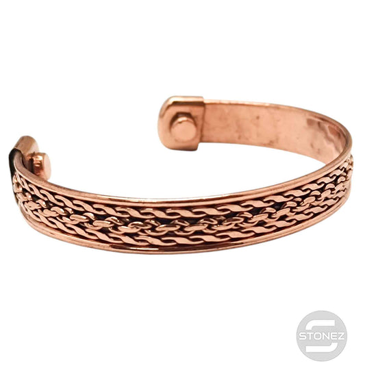 600303008-05 Pulsera Cobre Con Imán
