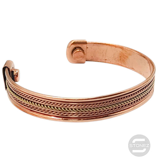 600303008-07 Pulsera Cobre Con Imán