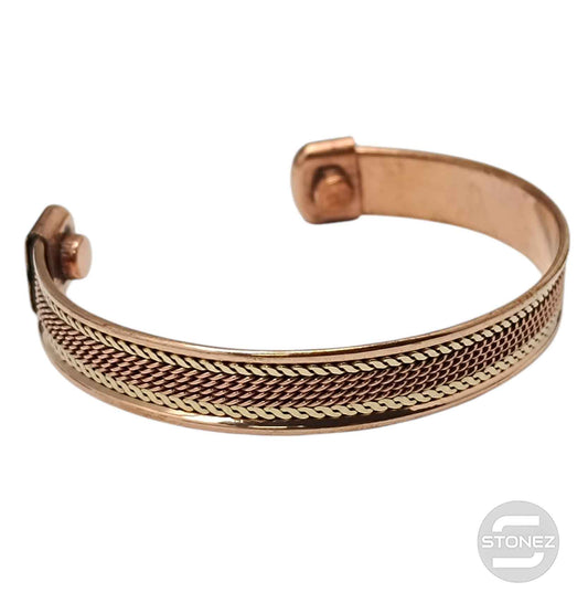 600303008-08 Pulsera Cobre Con Imán