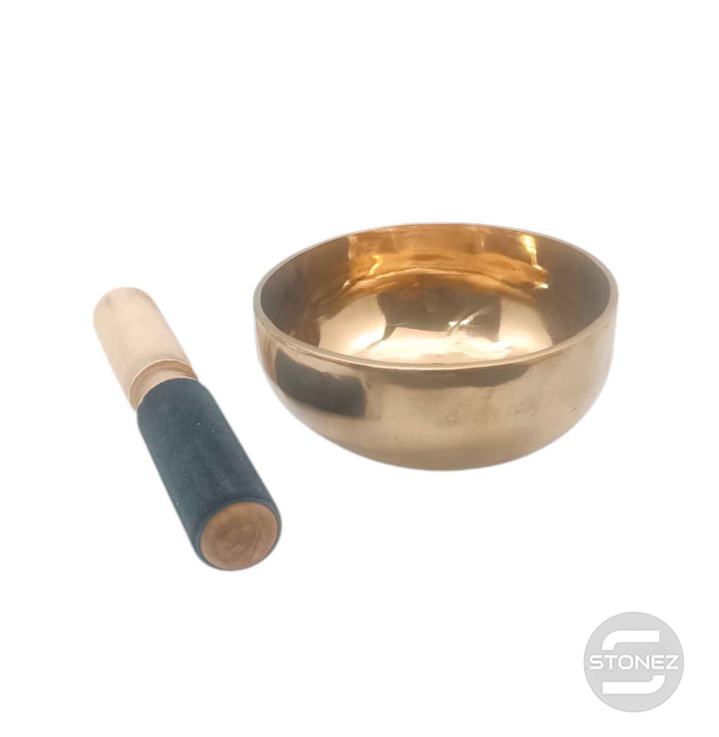 600303056 Cuenco Tibetano 7 Metales Dorado 12 Cms Aprox