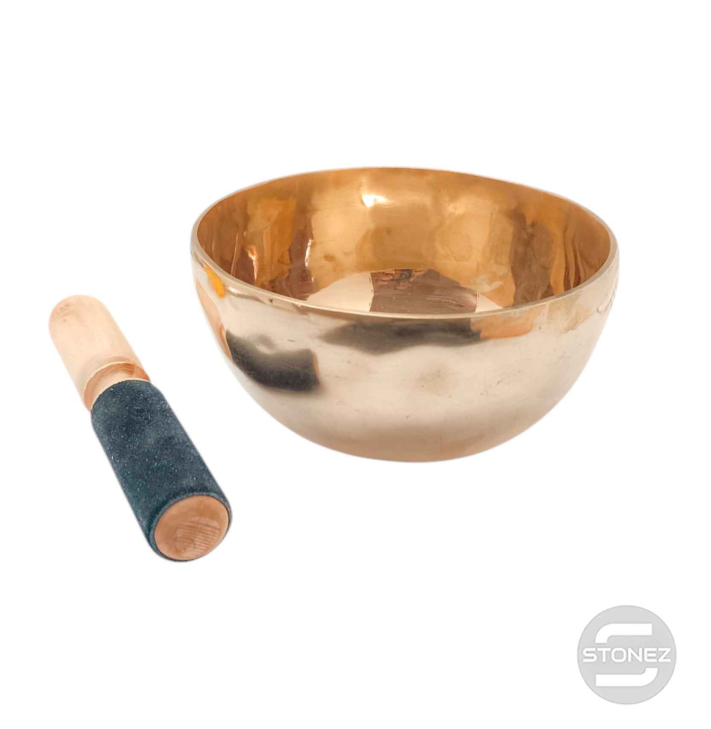 600303059 Cuenco Tibetano 7 Metales Dorado 15 Cms Aprox