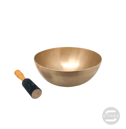 600303066 Cuenco Tibetano 7 Metales Dorado 21 Cms Aprox