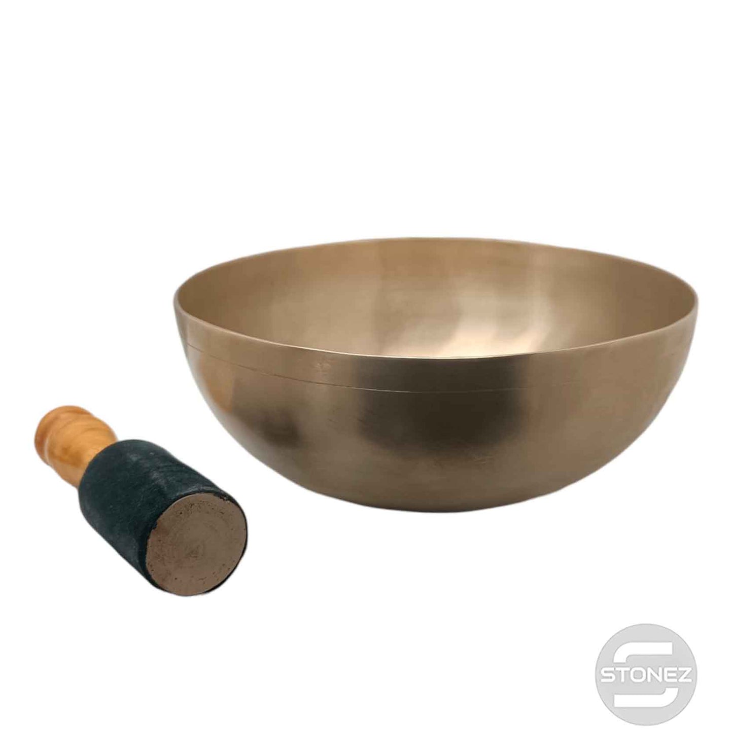 600303068 Cuenco Tibetano 7 Metales Dorado 25 Cms Aprox