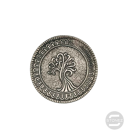 600303070-01 Porta Incienso De Metal 8,5 Cms Aprox Arbol De La Vida