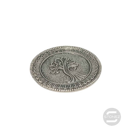 600303070-01 Porta Incienso De Metal 8,5 Cms Aprox Arbol De La Vida