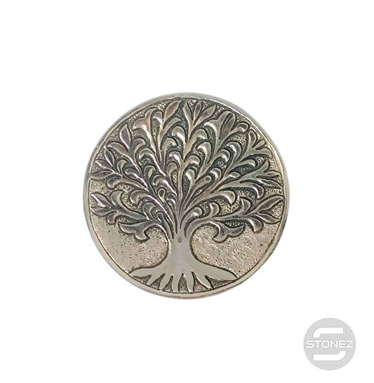 600303070-05 Porta Incienso De Metal Arbol De La Vida 10 Cms Aprox