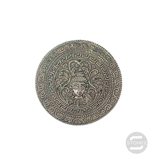 600303070-08 Porta Incienso De Metal Buda 9,5 Cms Aprox