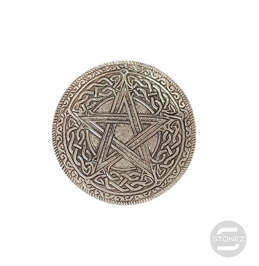 600303070-10 Porta Incienso De Metal Pentagrama 10 Cms Aprox