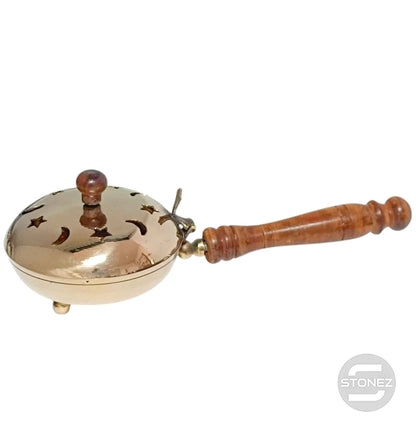 600303076 Quemador Incienso En Metal 24 Cms Aprox - stonez