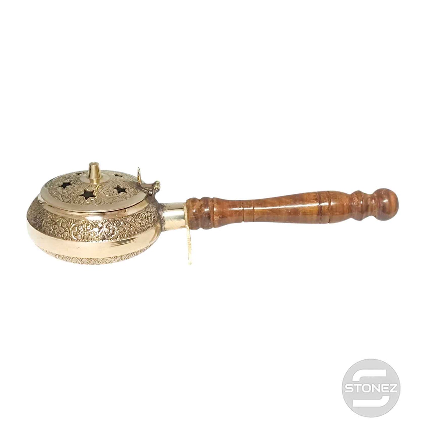 600303077 Quemador Incienso En Metal 22 Cms Aprox