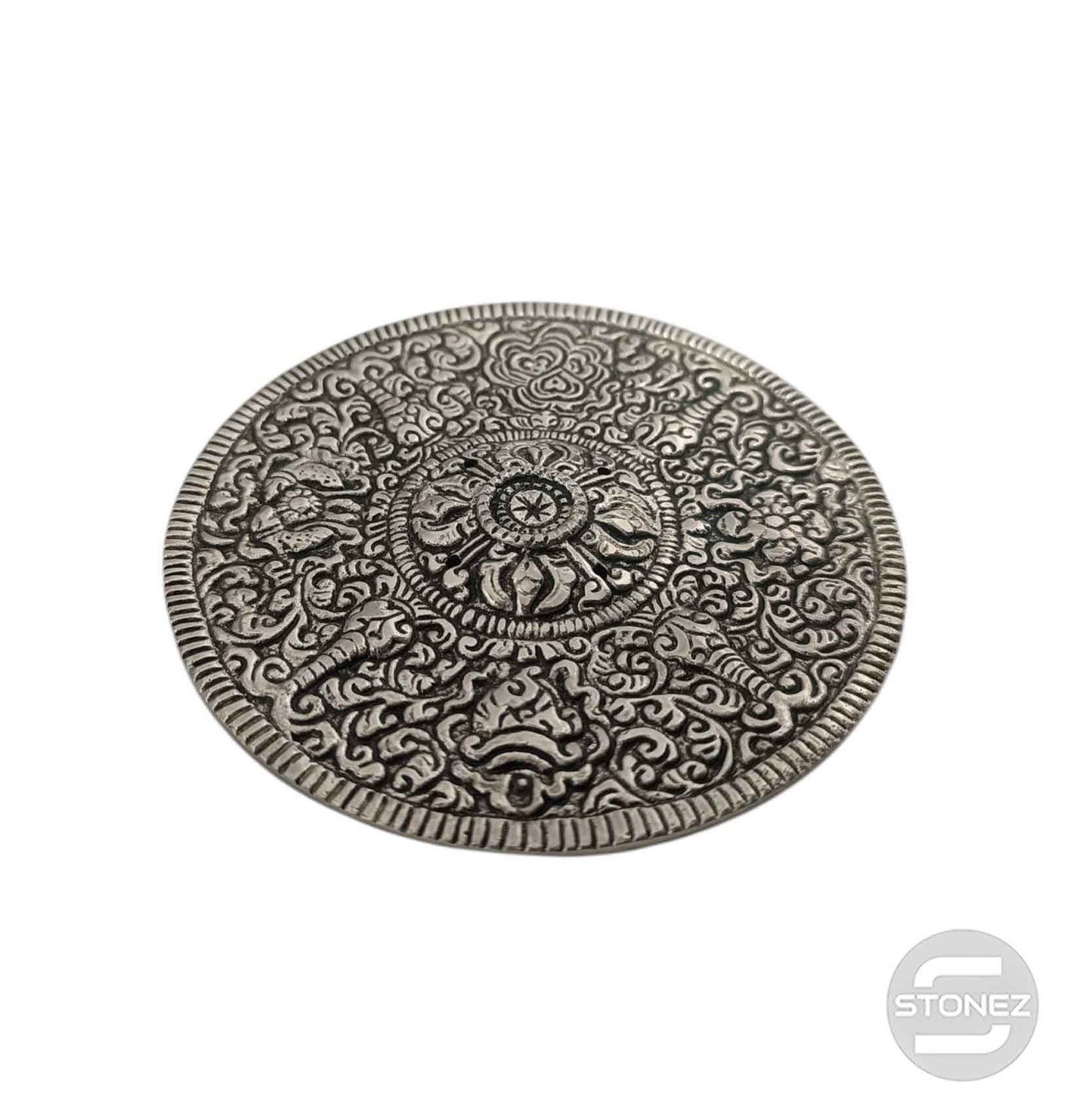 600303252-14 Porta Incienso Metal 12 Cms Aprox