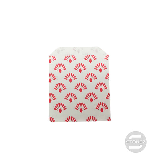 600502036 Sobres De Papel Estampado Flor Rosa 10x12,5 Cms Aprox 100 Uds