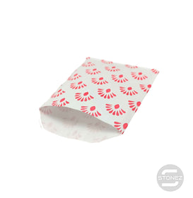 600502036 Sobres De Papel Estampado Flor Rosa 10x12,5 Cms Aprox 100 Uds