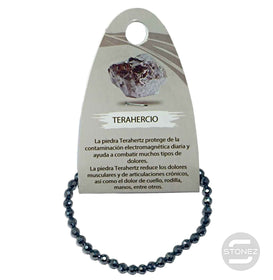 600601835 Pulsera Facetada Infantil Terahercio 4mm 16 Cms Aprox