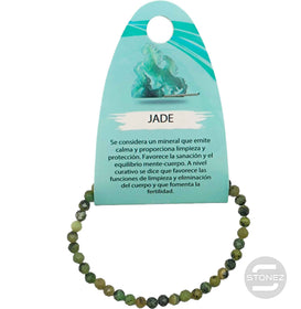 600601880 Pulsera Facetada Jade Canada 4 mm