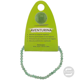 600601915 Pulsera Facetada Aventurina 4 mm