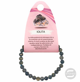 600601925 Pulsera Facetada Iolita 6 mm