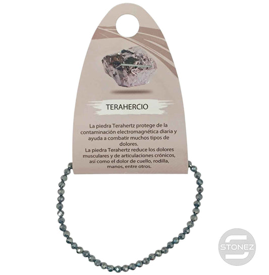 600601999 Pulsera Facetada Terahercio 3 mm