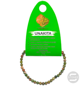 600602011 Pulsera Facetada Unakita 4 mm