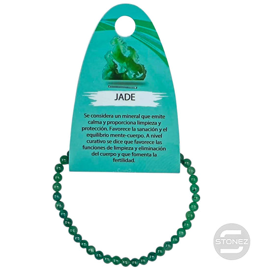 600602567 Pulsera Jade 4 mm