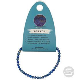 600602581 Pulsera Lapis Lazuli Natural 4 mm